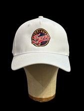 Indiana Fever WNBA Unisex Hat White Lilly Embroidered Strapback SGA