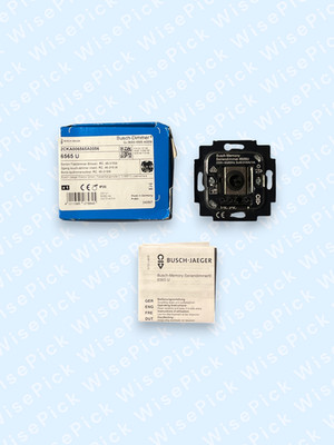 Busch-Jaeger 6565 U Seriendimmer Memory Tastdimmer-Einsatz RC 45-315W OVP