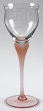 Mikasa Sea Mist Coral Frosted Stem Water Goblet 360108