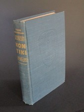 Kon-Tiki, Across The Pacific by Raft, Thor Heyerdahl. 1950 HC 1st Edition "A".
