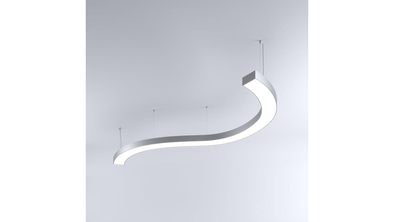 Изображение MI-SNAKE-04 zwieszana без светодиода и защиты IP20 сребренные анодированные КЛЮЧИ 626590₽