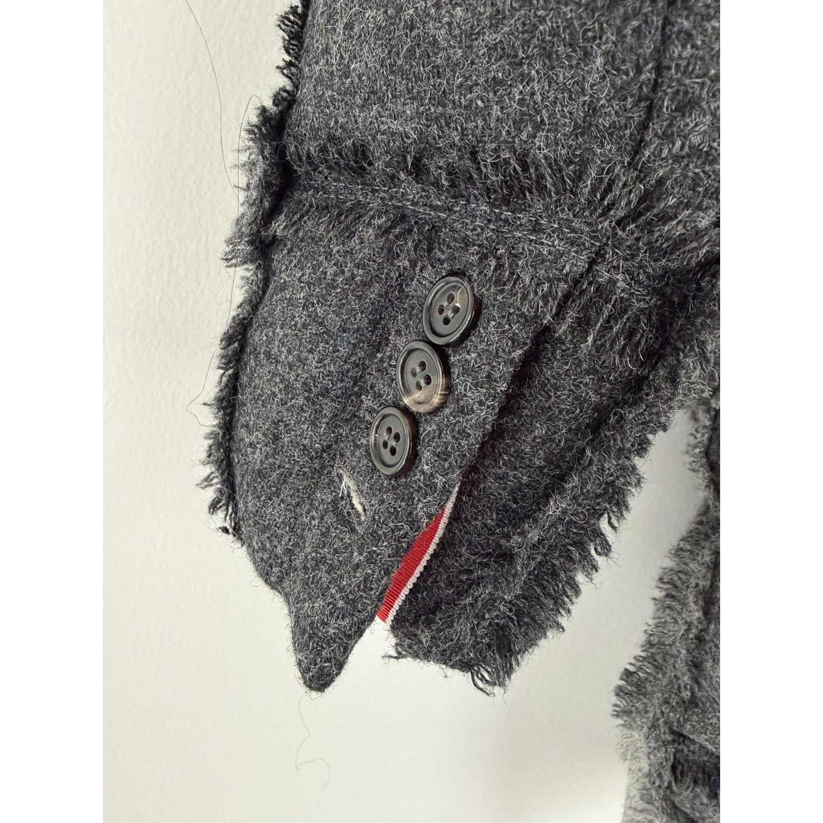 Thom Browne Patchwork Quilted Wool Coat (Size 1 F… - image 7