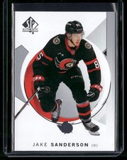 Jake Sanderson 2024-25 SP Authentic #50 Ottawa Senators