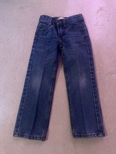 Levi  s 505 Regular Fit Straight Leg Jeans - Size 4 Slim Kids/Boys 