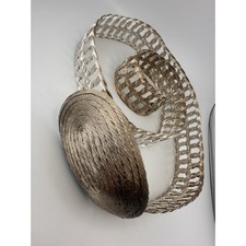 Vintage , NWOT 1960s Braided Wire Belt; Uniquebelt