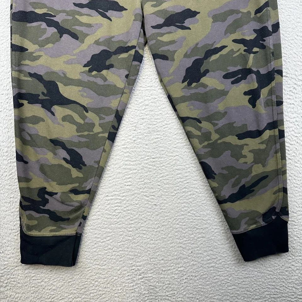Pantalones de chándal Nike Dri-FIT camuflados para mujer XL verdes cónicos CZ1449-082 Foto 3 de 4