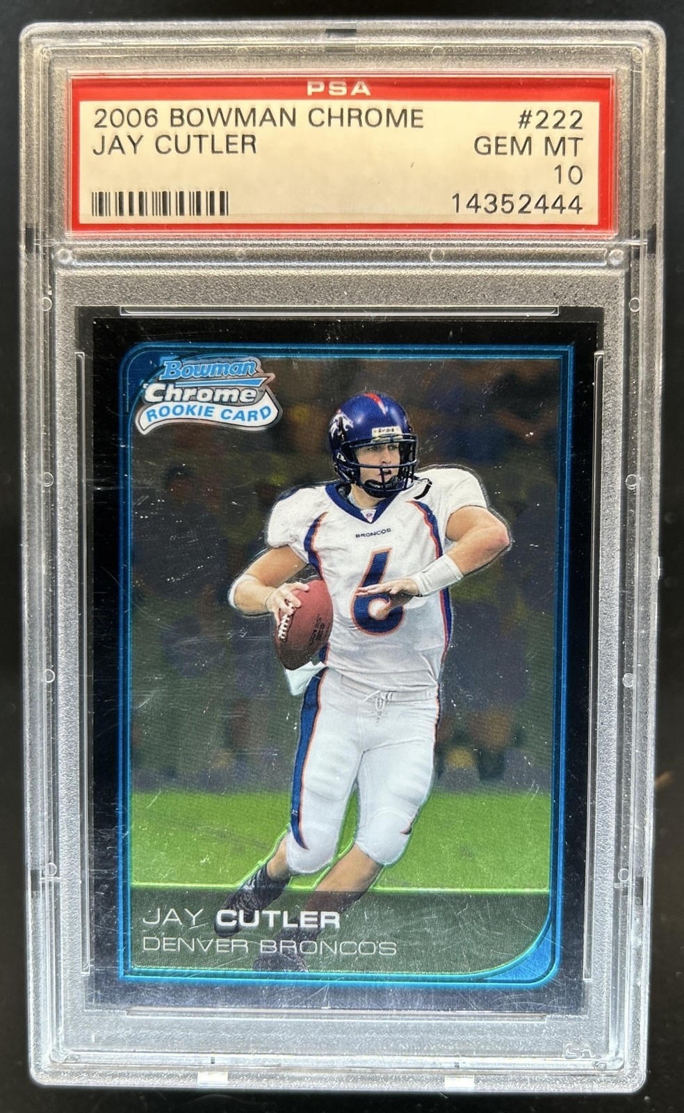 Jay Cutler Bowman Chrome #222 Base