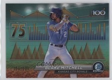 2024 Bowman Scouts Top 100 Aqua Refractor 6/125 Blake Mitchell #BTP-75 1ki5