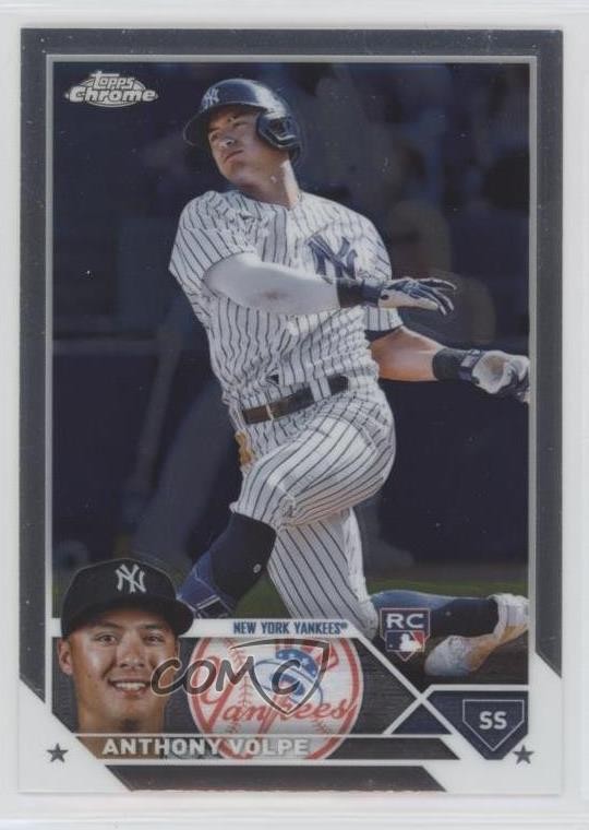 2023 Topps Chrome Anthony Volpe #4 11dc