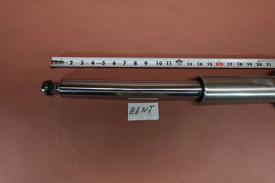 2007-2011 Harley Davidson FLHX Street Glide Left Front Fork Suspension (BENT) - Image 3 of 4