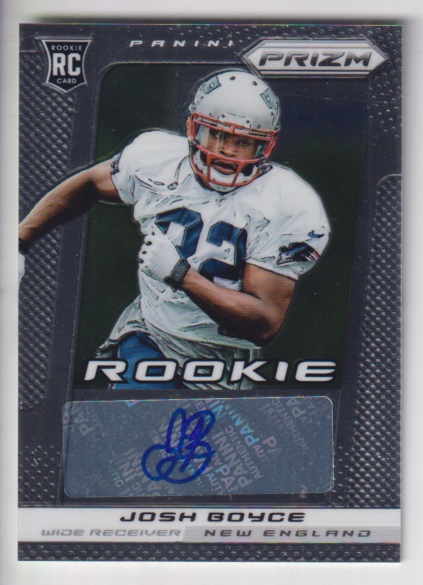 Josh Boyce Panini Prizm Autograph #250 Base