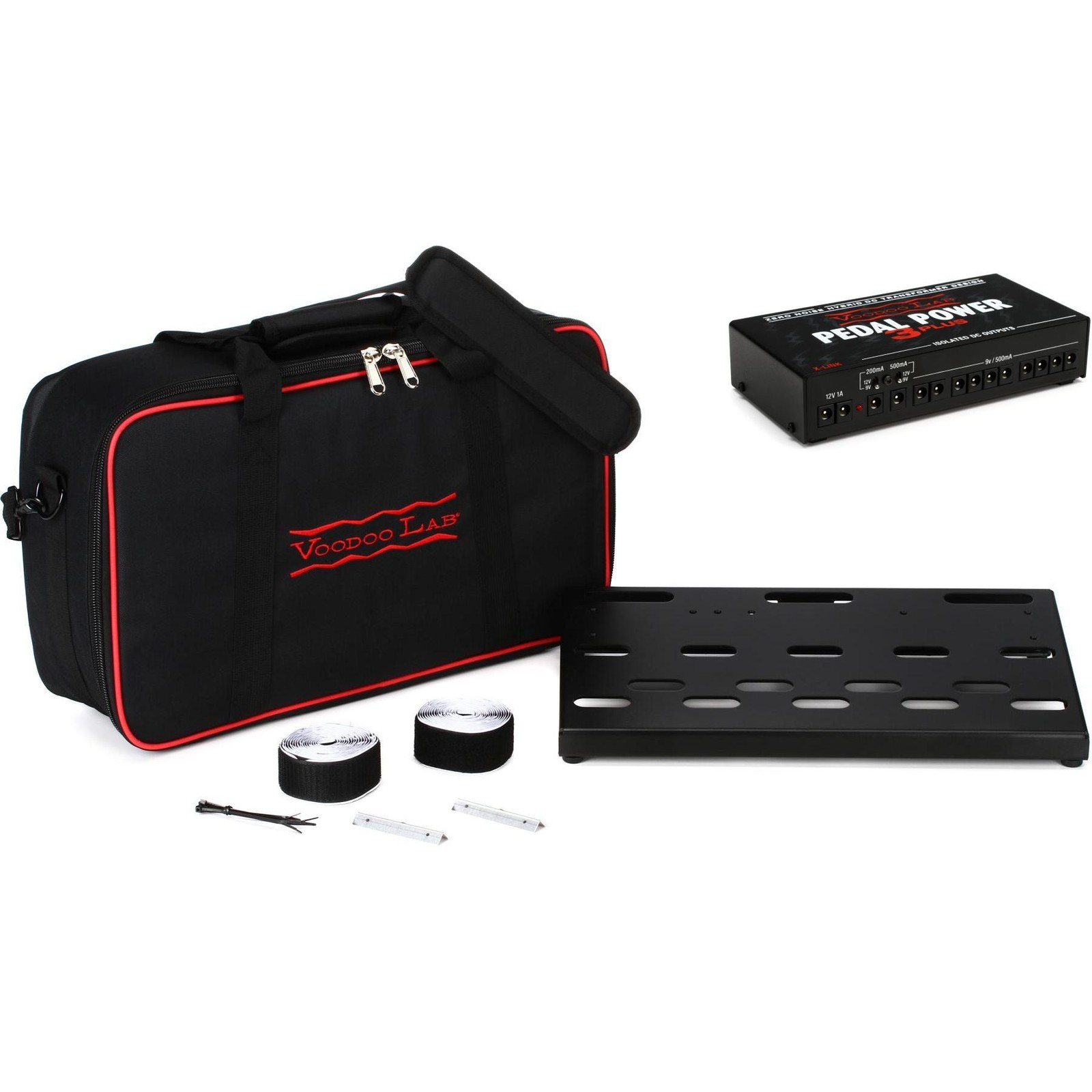 Педальная доска Voodoo Lab Dingbat с изолированным источником питания на 12 выходов - Маленькая-EX