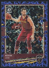2020-21 Donruss Optic #76 Kevin Love Blue Velocity