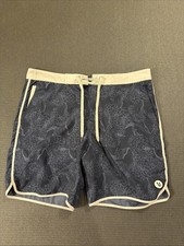 Vuori Cruise Board Shorts 33 Floral Swim Trun...