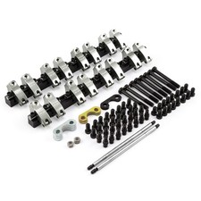 Chevy Sbc 350 Shaft Mount 1.5 Ratio Aluminum Rocker Arms Set W Hardware