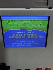 NES Lote 6 Juegos: Super Mario 3, Commando 5 Tornillos, Lunar Pool, Bandai Golf, WWF...