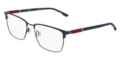 Flexon FLEXON E1161 N Matte navy 55/17/145 Herren Brillen