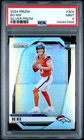 2024 Panini Prizm #309 Bo Nix Silver Prizm Rookie RC PSA 9 Broncos