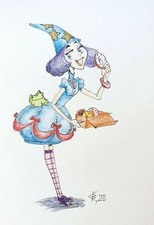 pencil drawing,fan art,portrait, fantas,girl,fairy tale