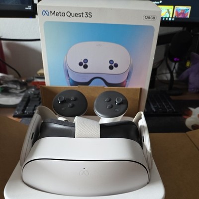 Meta Quest 3S 128GB mit Controllern Und Box