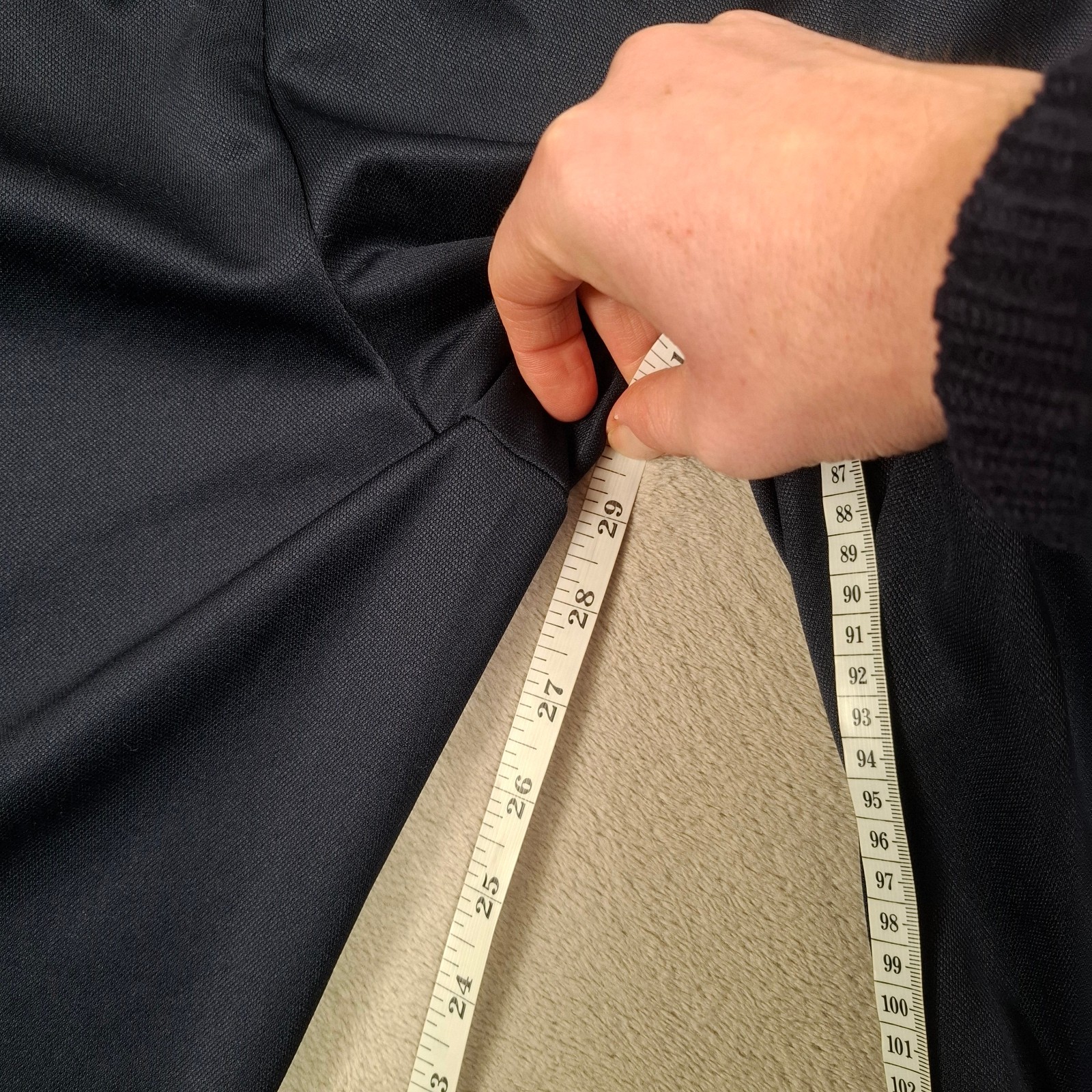 Adidas Track Pants Mens 3XL Navy Joggers Tapered Zip Hem Sports Aeroready W44 thumbnail 14