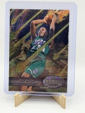 Metal Universe Ray Allen Trading Card NBA Legend Bucks Sonics Rare Collectible