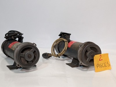 Lot of 2 Electrol M4621AB 1HP Variable Speed DC Electric Motors FOR PARTS