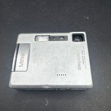 Konica Minolta Dimage Xt Compact Digital Camera Silver untested For Parts