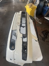 VW T5 TRANSPORTER 2006 1.9 TDI FRONT BUMPER WITH FOGS ARCTIC WHITE 7H0807101D