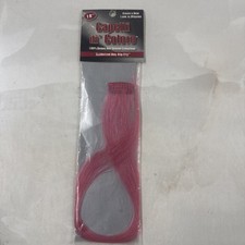 Capelli di' Coloro 100 Human Hair 1 Pc Clip-In Extension Length 18'' Pink