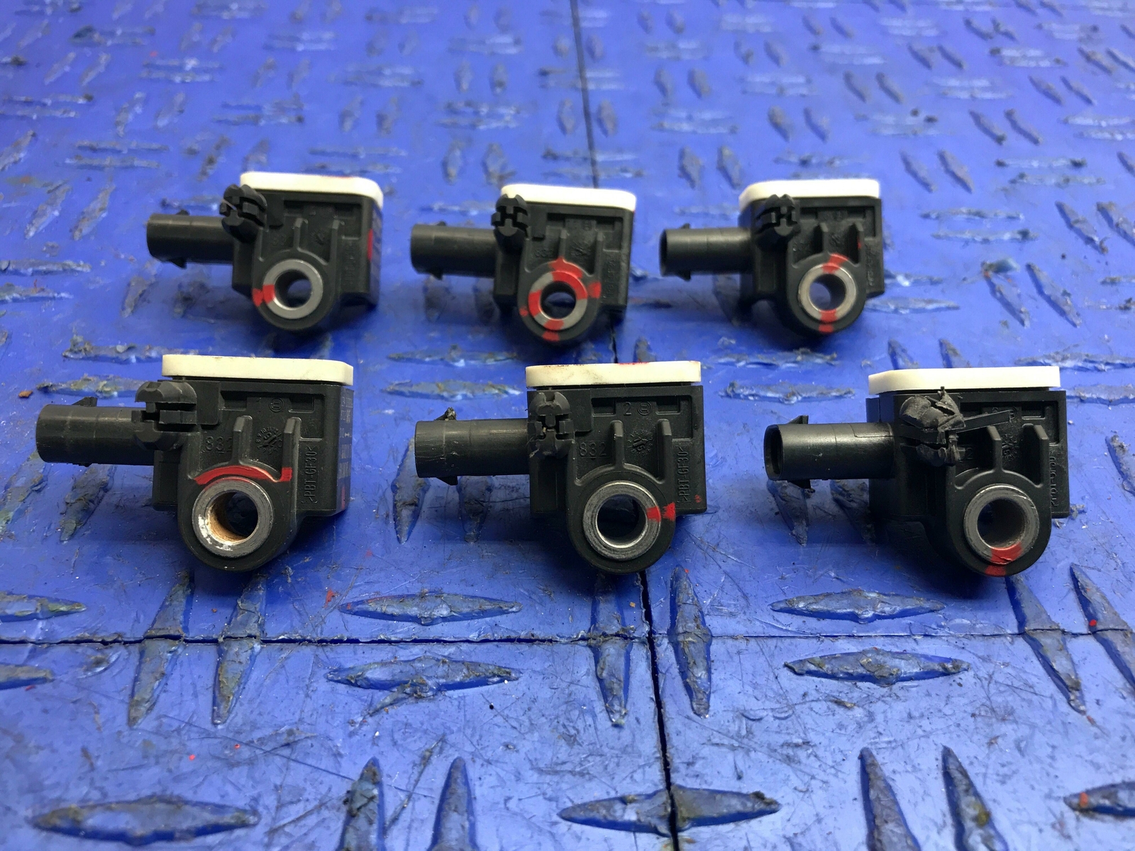 2014 - 2017 MASERATI GHIBLI M157 IMPACT CRASH AIRBAG SENSOR SET 1668210151