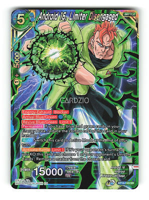 Android 16, Limiter Disengaged BT14-149 SR - Dragon Ball Super Card