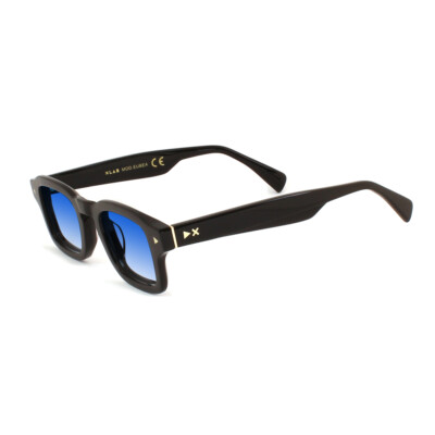 XLAB Sunglasses mod. EUBEA  BLACK / SHADED BLUE
