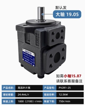 1PCS NEW FIT FOR Hydraulic vane pump PV2R1-25