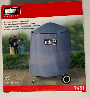 Genuine Weber 7451 Premium 22.5  Charcoal Grill Cover New