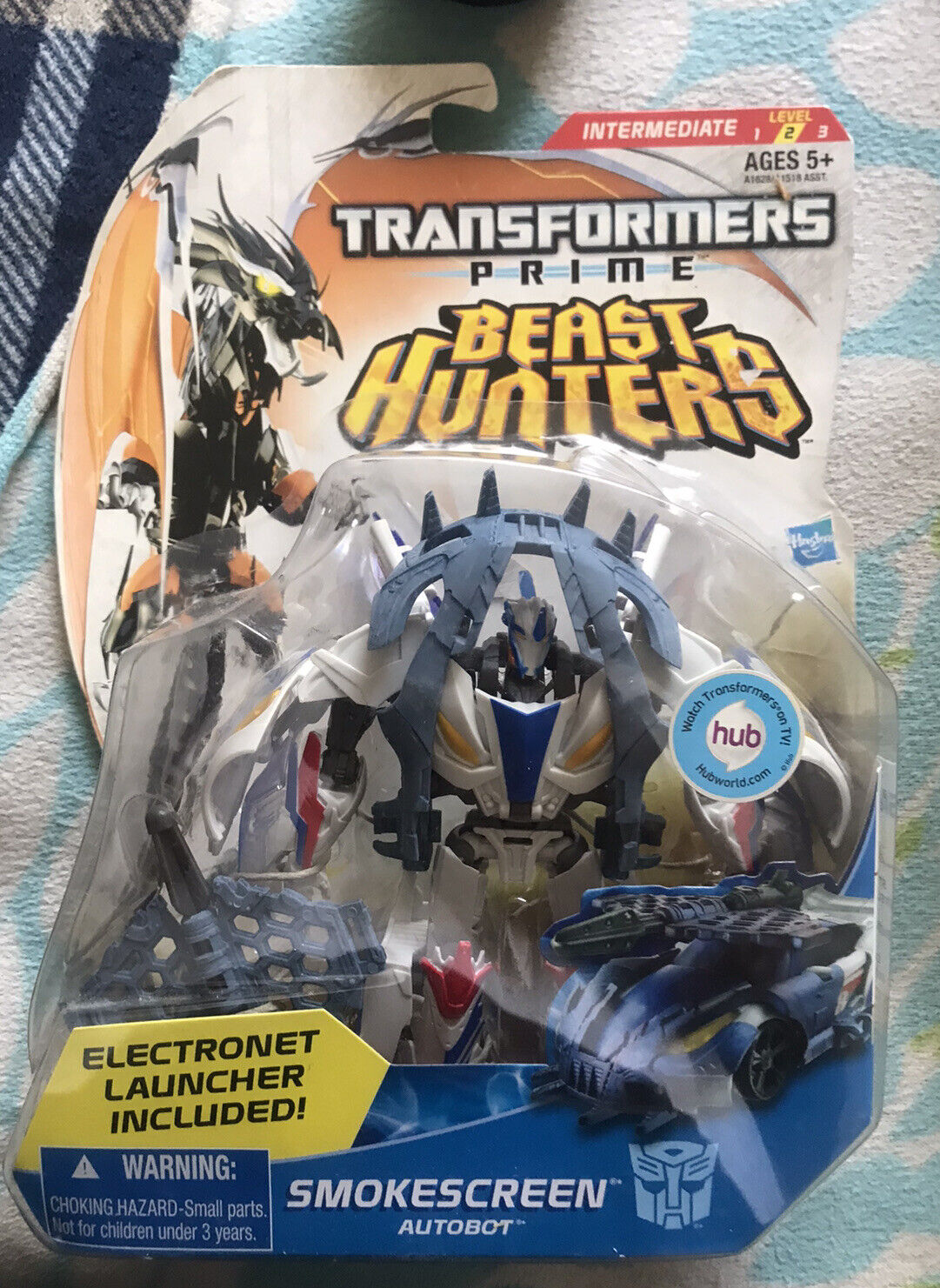 Transformers Beast Hunters Deluxe Smokescreen Sealed 2012