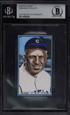 Rare Tris Speaker Original Art Sketch Card Cleveland Indians 1/1 BAS