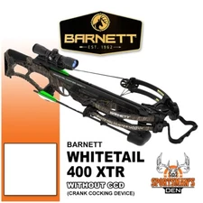 Barnett Whitetail Hunter 400XTR Crossbow Package NEW (WH400-03)