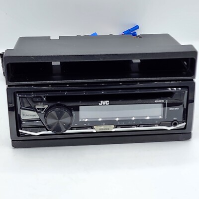JVC KD X370 Car CD Radio With REMOVABLE FACE PLATE