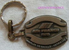Pc166 - Keychain Air France Paris Charles De Gaulle Airport