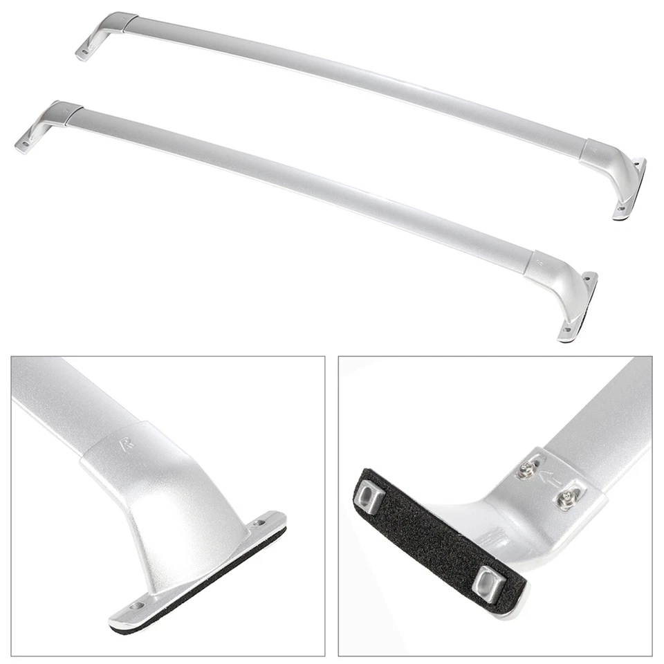 Barra transversal para portaequipajes portaequipajes de techo de aluminio Infiniti QX60 JX35 2014-2021 Foto 3 de 4