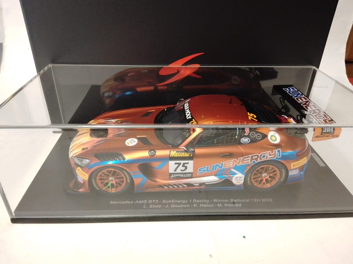 Modèle réduit Mercedes-amg Gt3 No.88 Akkodis Asp Team2nd 24h Spa 2023r