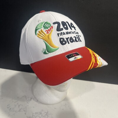 2014 FIFA World Cup Brazil Spain Fitted Hat Adidas