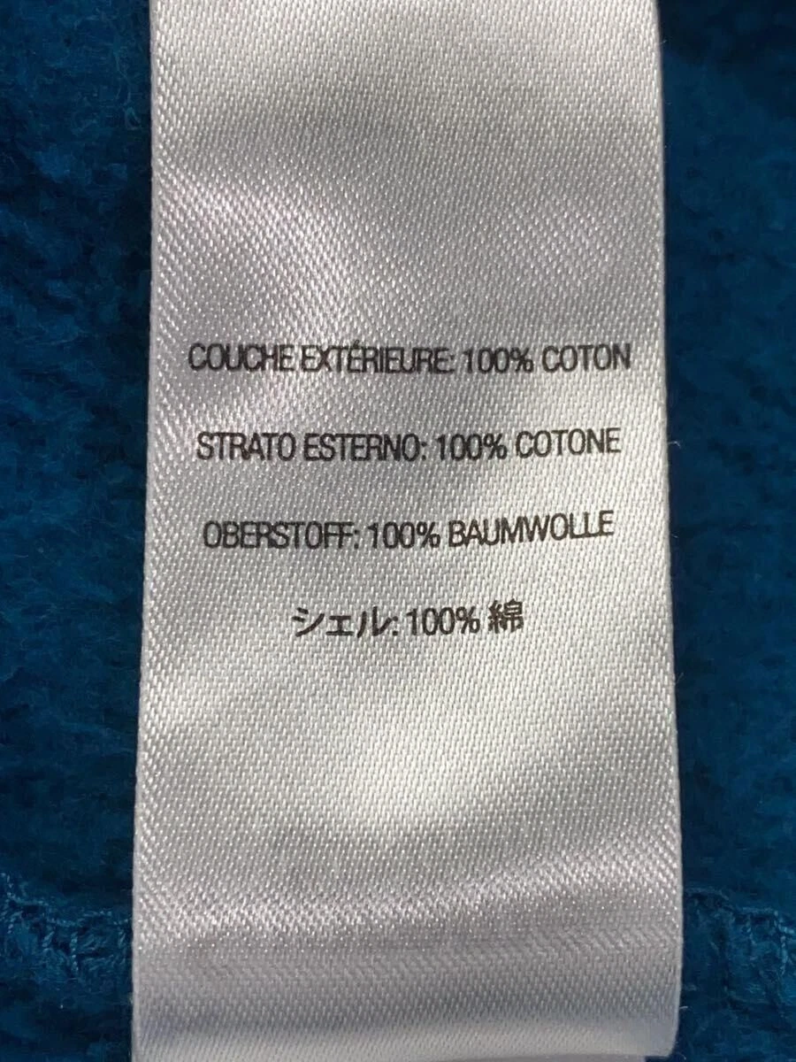 Supreme Felpa con Cappuccio 23SS nti You Felpa con Cappuccio M Cotone Blu Usata