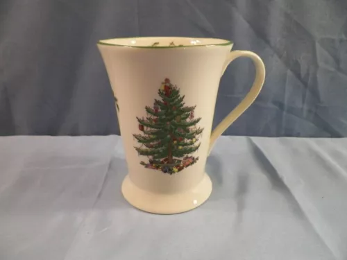 Spode Christmas Tree Footed Coffee Mug by Pimpernel