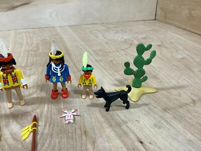 Playmobil インディアンフィギュアセット 3396 Playmobil Indian Figure Set 3396 #a3c84e | eBay
