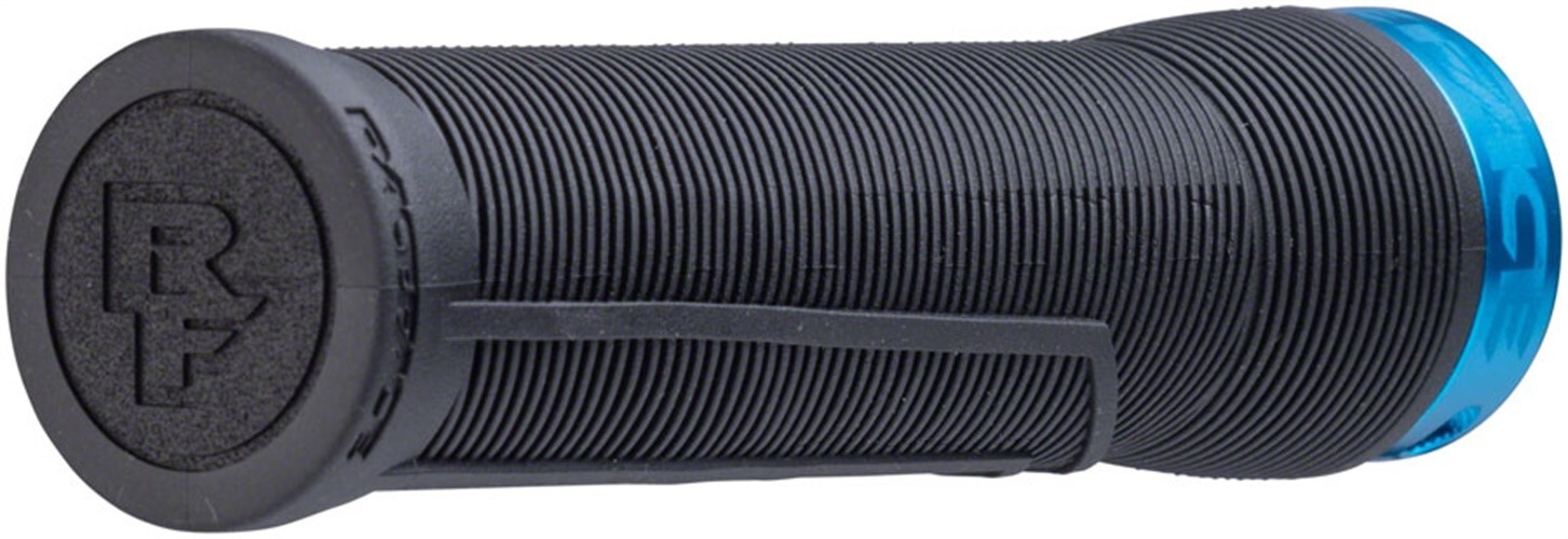 Захваты RaceFace Chester - Фиксирующиеся, черный/бирюзовый, 34 мм