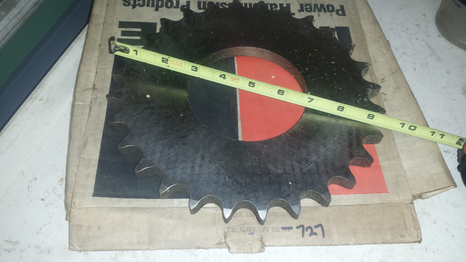 Morse torque limiter SPROCKET 28 tooth, ground 700AG830 PT150727 (G
