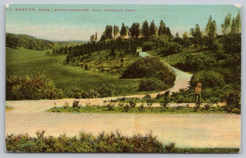 1913 BOSTON, MASS., SCHOOLMASTERS HILL, FRANKLIN PARK - 第 1/2 張圖片