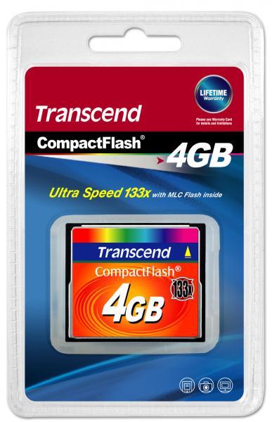 Transcend CF 133x 8GB | CF / CFast Karten | Speicherkarten